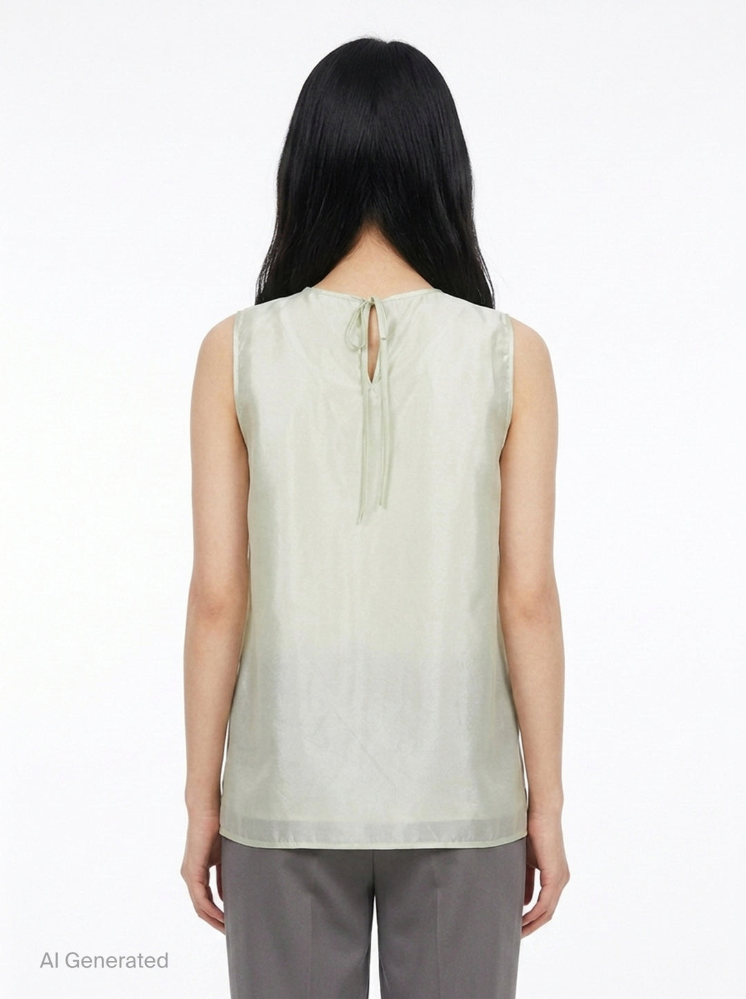 Hybrid Organza Top | Cecilie Bahnsen | Club21 - back
