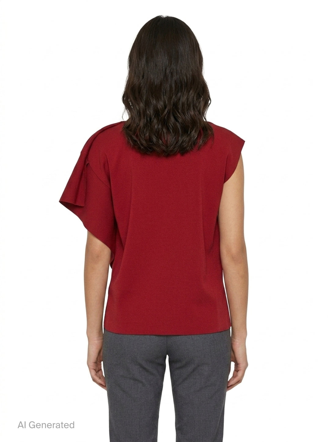 Draped Ruffle Top | CFCL | Club21 - back