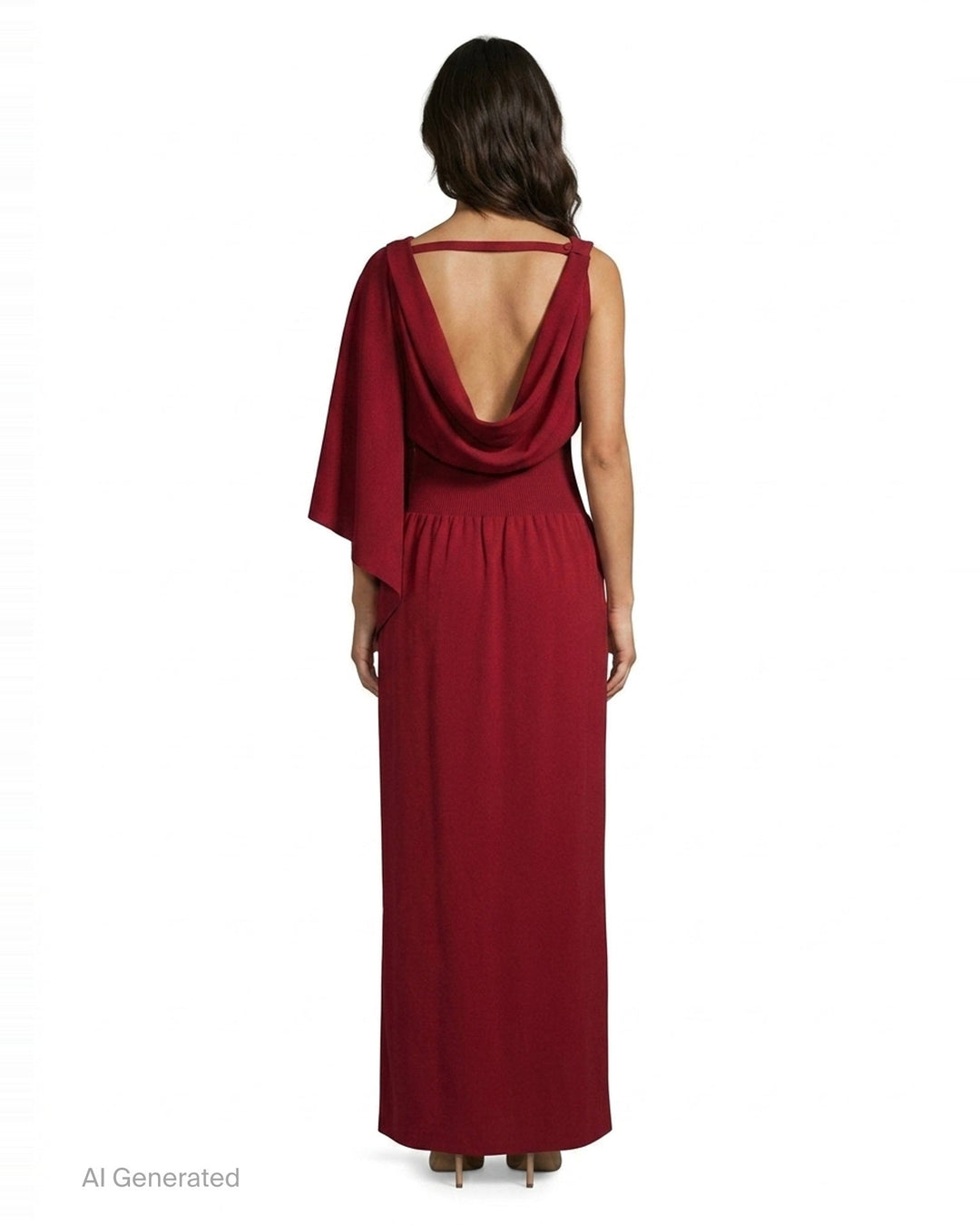 Milan Draped Sleeveless Dress | CFCL | Club21 - back