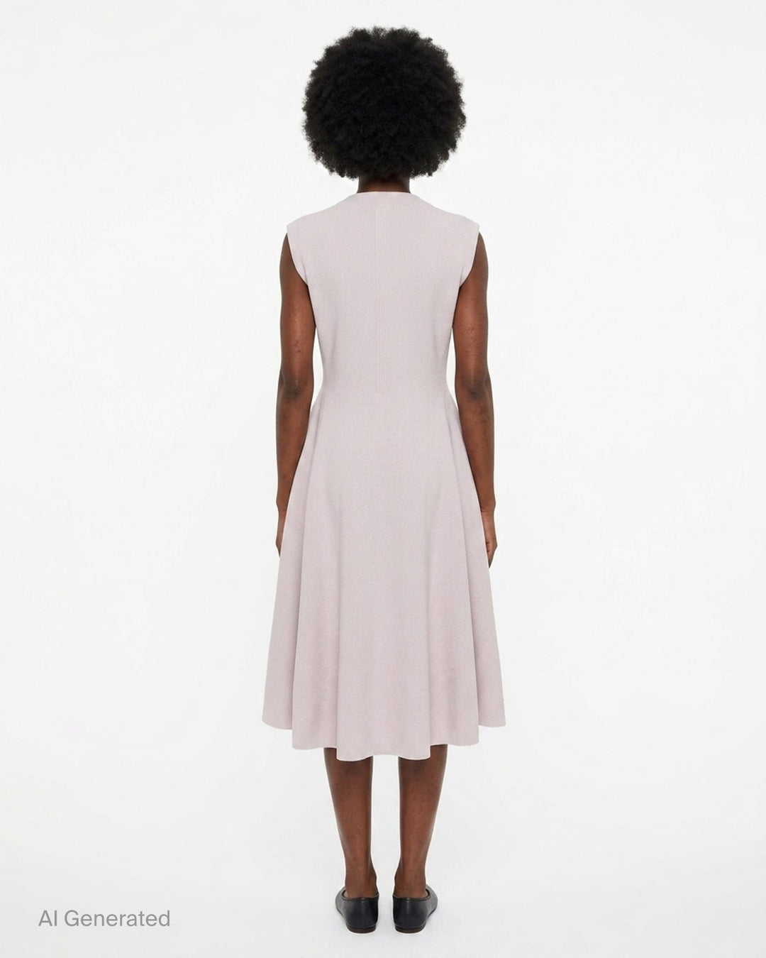 Milan Flare Long Vest Dress | CFCL | Club21 - back