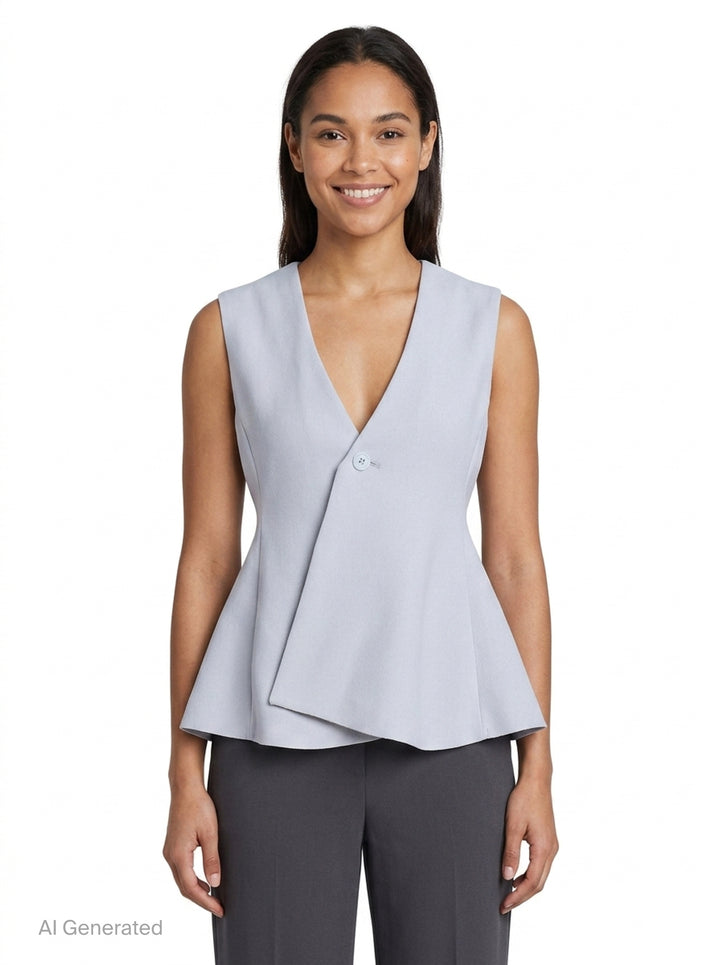Milan Flare Vest | CFCL | Club21 - front