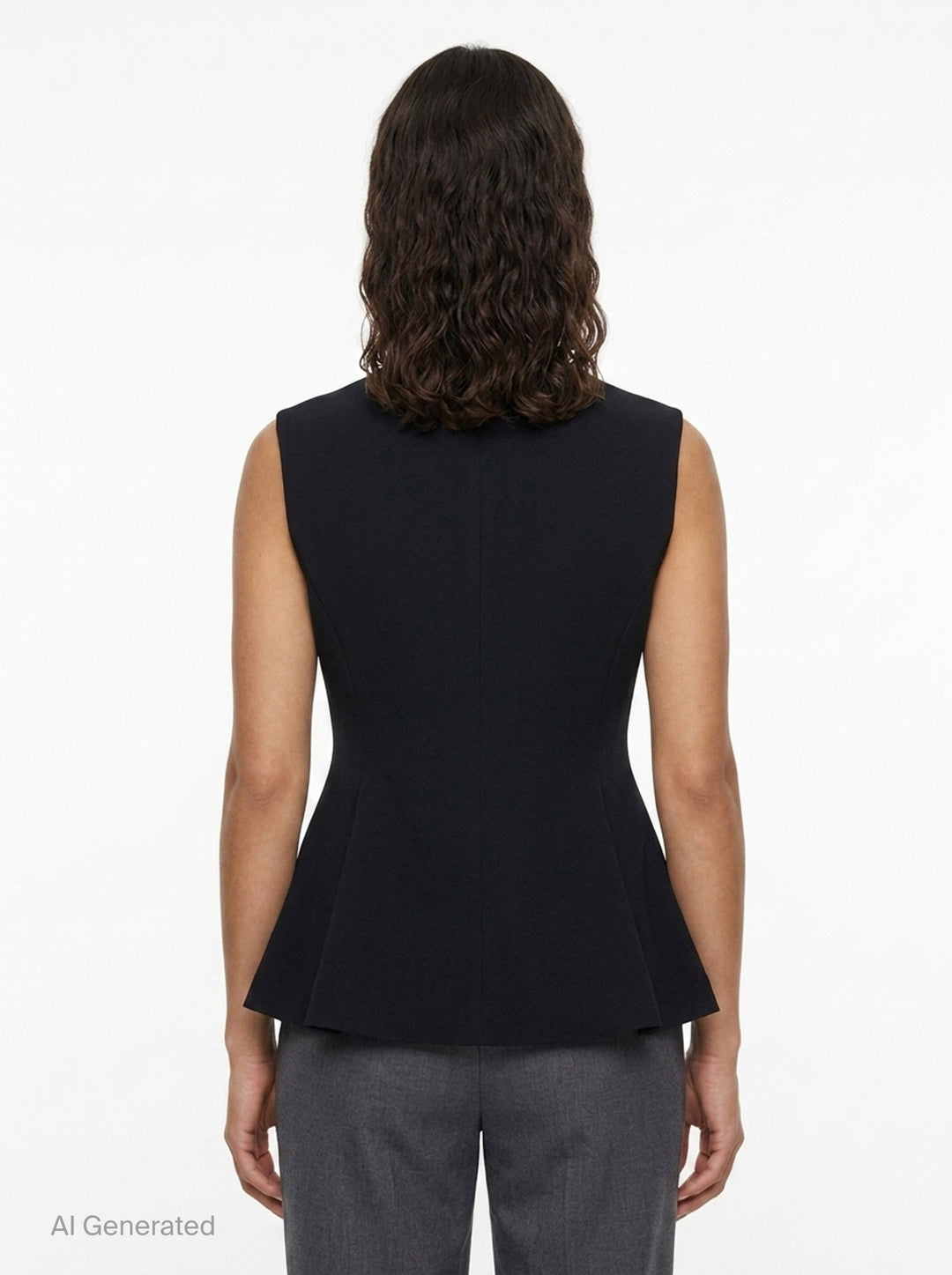Milan Flare Vest | CFCL | Club21 - back