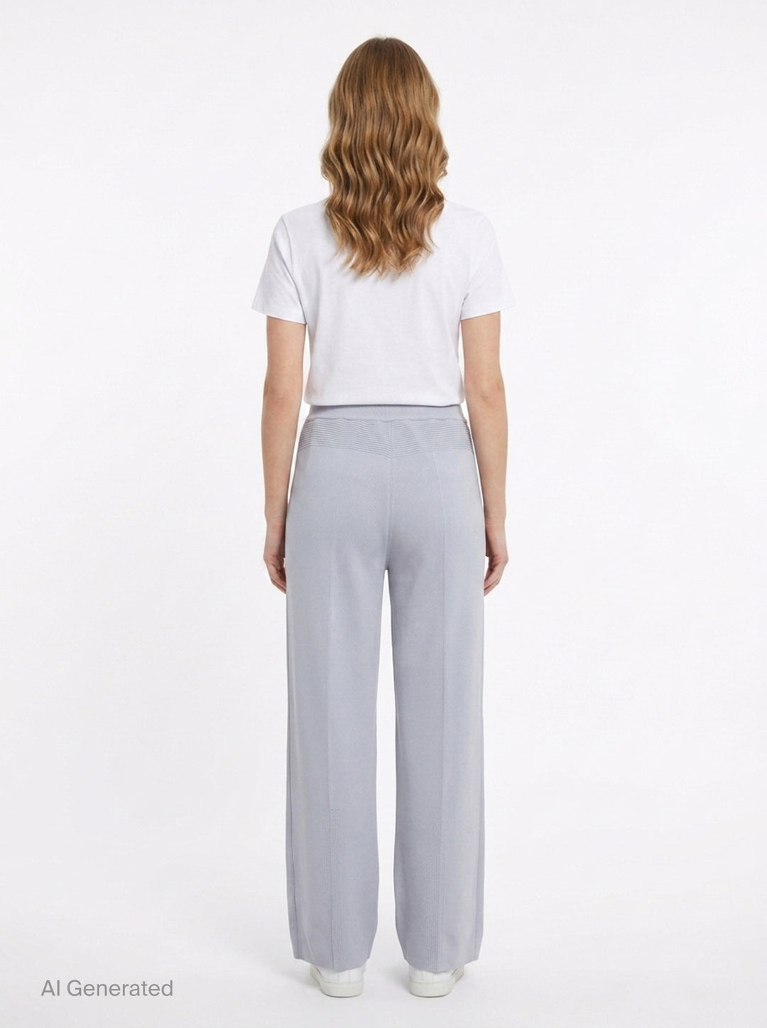 Soft Milan Semi Wide Pants | CFCL | Club21 - back