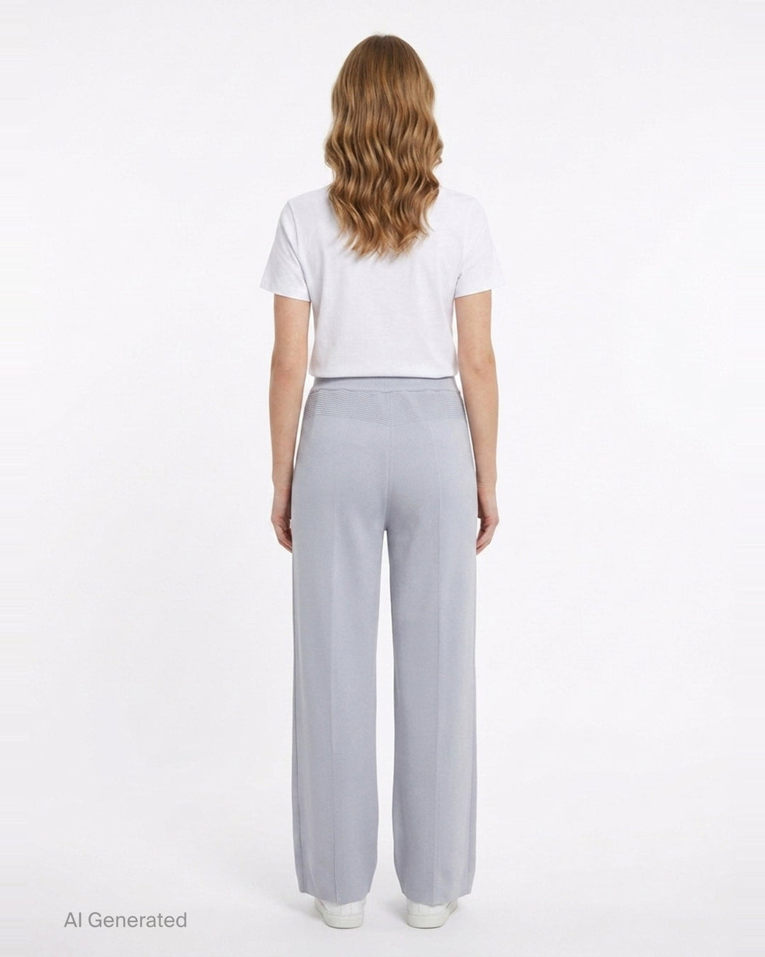 Soft Milan Semi Wide Pants | CFCL | Club21 - back
