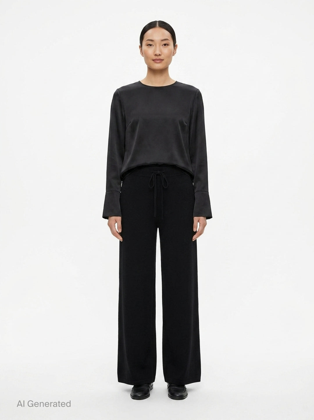 Alma Wide Leg Knit Pants | Club21 Collection | Club21 - front