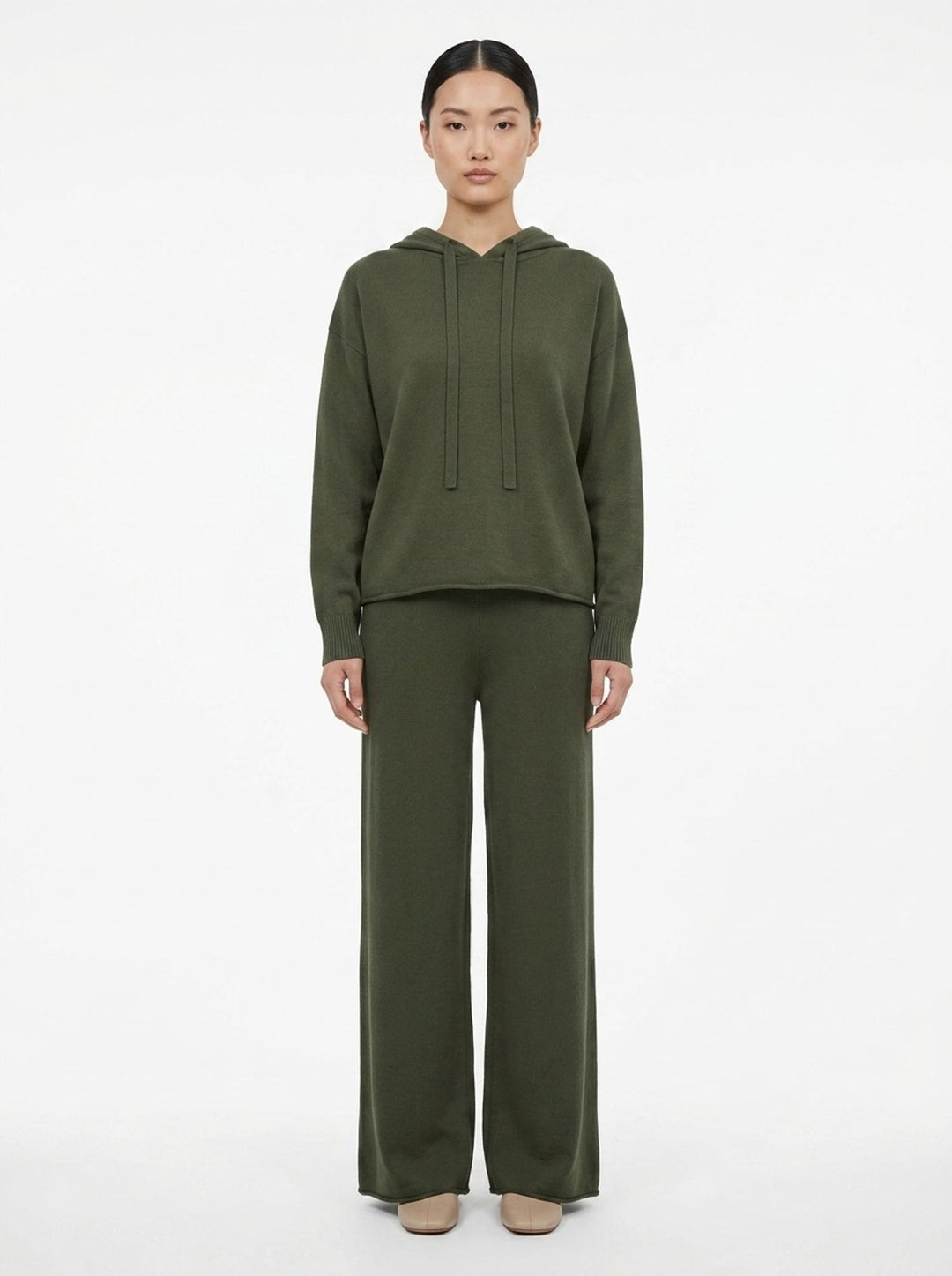 Alma Wide Leg Knit Pants | Club21 Collection | Club21 - front