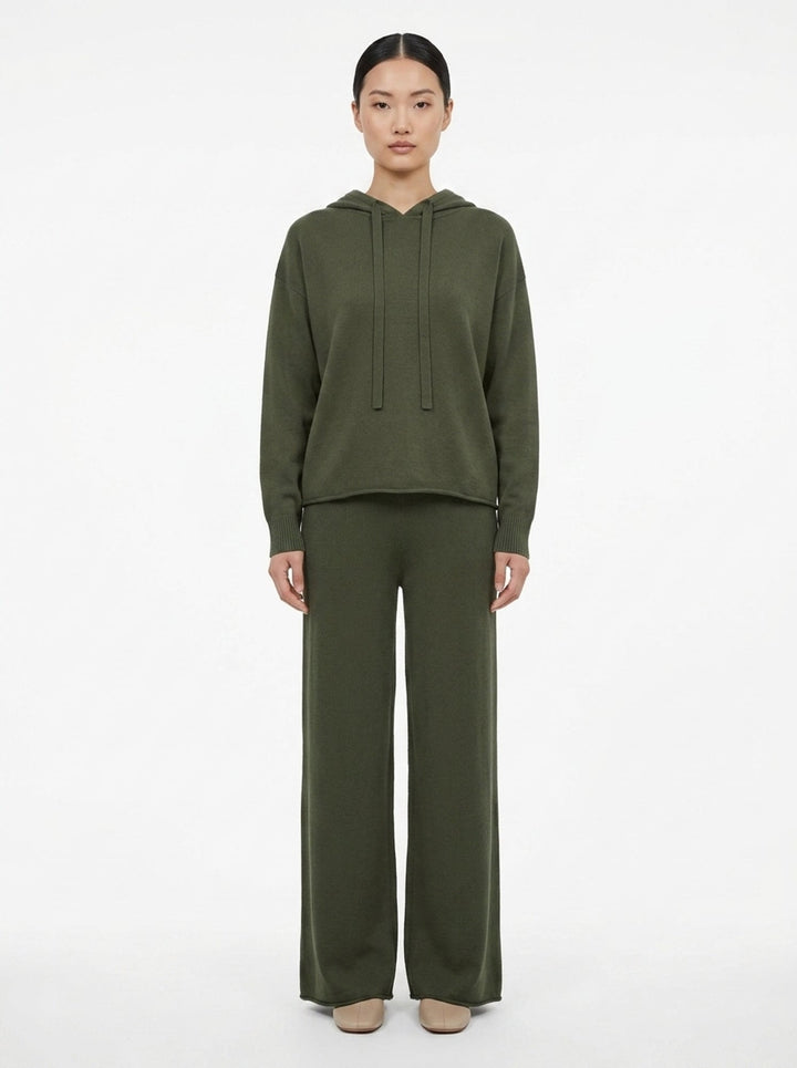 Alma Wide Leg Knit Pants | Club21 Collection | Club21 - front