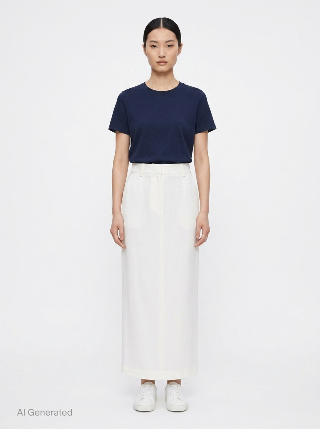 Ambre Crepe Acetate Mix Skirt | Club21 Collection | Club21 - front
