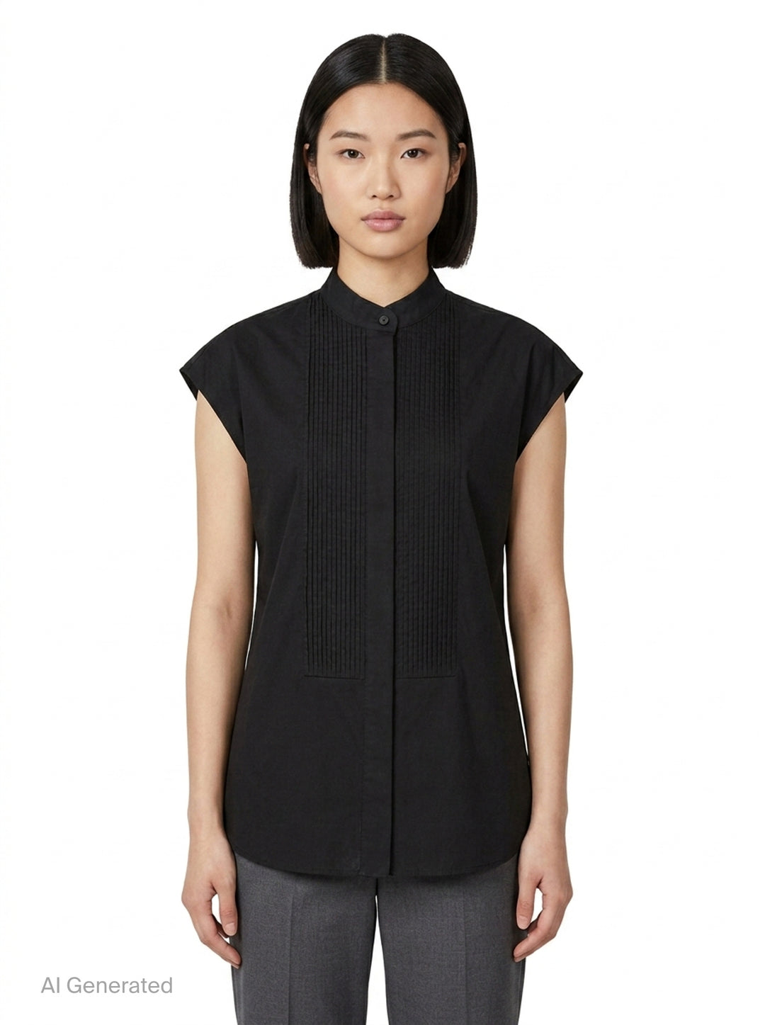 Edith Structure Cotton Blouse | Club 21 Collection | Club21 - front