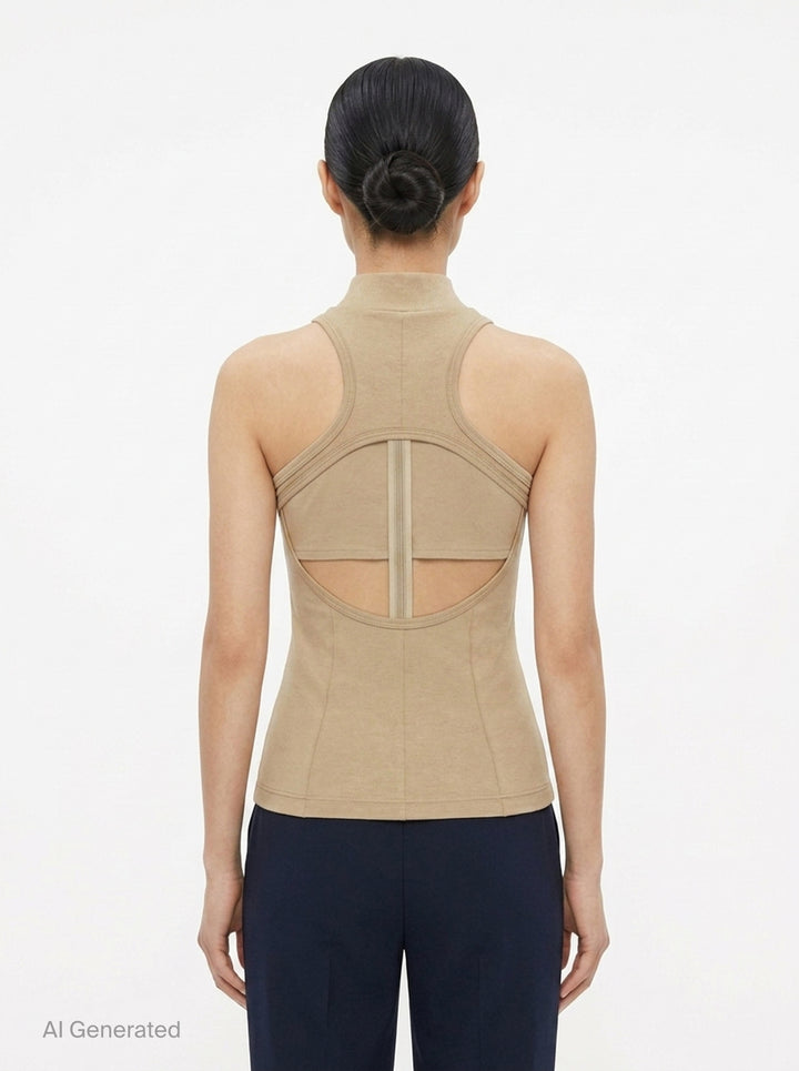 High Stretch Modal Jersey Top | Club21 Collection | Club21 - back