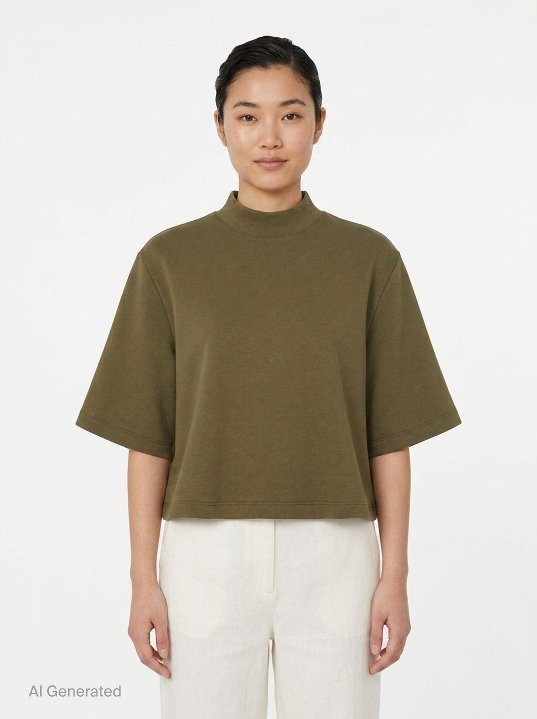 Irene Mock Neck Top | Club21 Collection | Club21 - front
