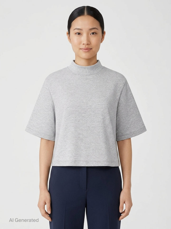 Irene Mock Neck Top | Club21 Collection | Club21 - front