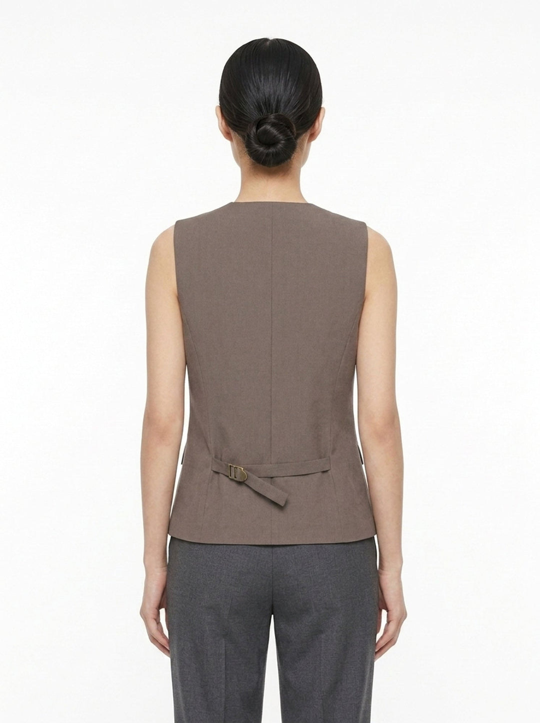 Iris Sartorial Wool Mix Vest | Club21 Collection | Club21 - back