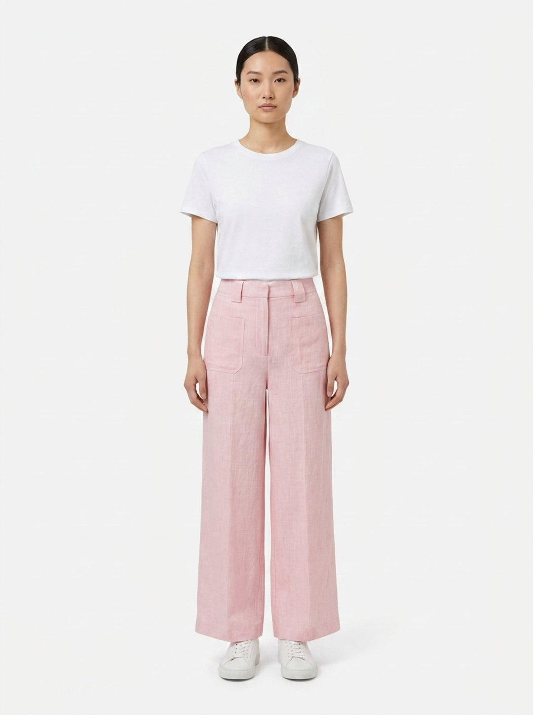 Isaline Hand Brush Linen Pants | Club21 Collection | Club21 - front