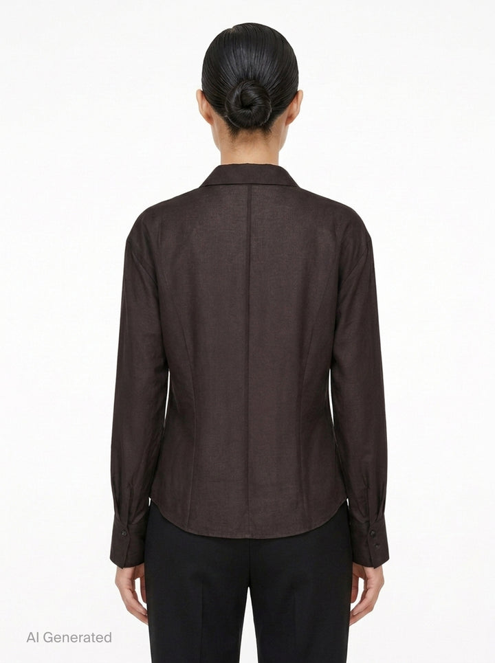 Juliette Silk Cotton Woven Top | Club21 Collection | Club21 - back