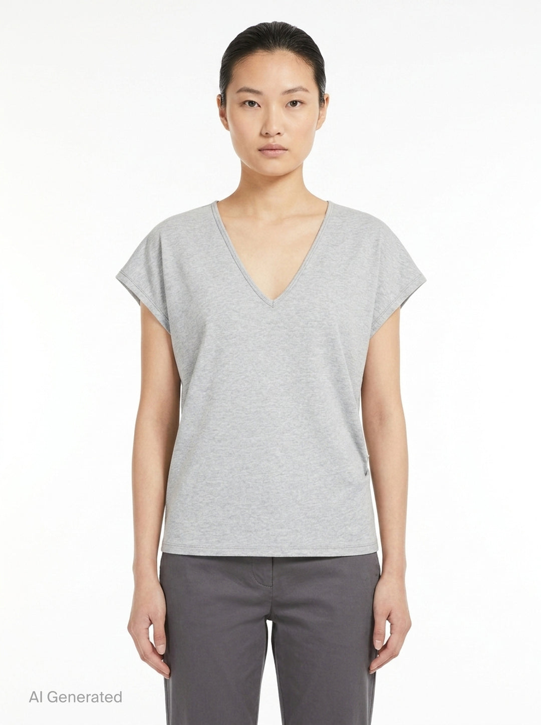 Leonie Cotton Spandex Jersey Top | Club21 Collection | Club21 - front
