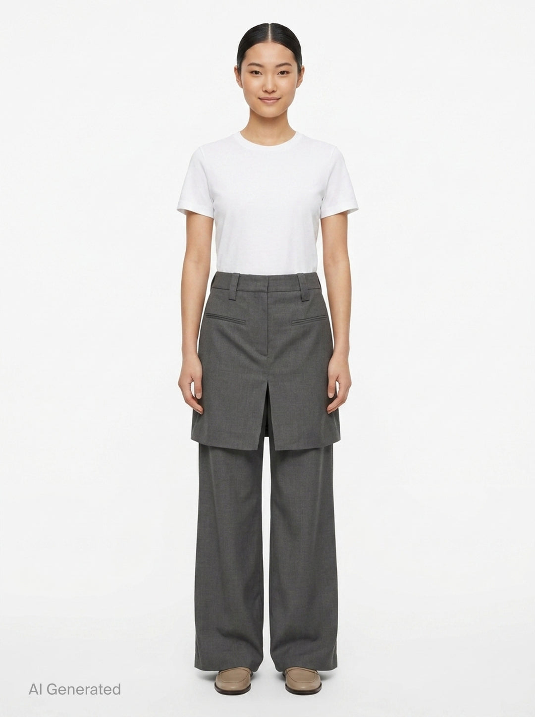 Lila Sartorial Wool Mix Pants | Club21 Collection | Club21 - front