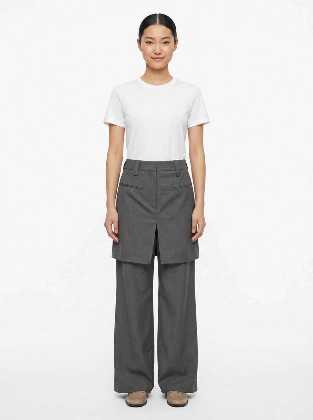 Lila Sartorial Wool Mix Pants | Club21 Collection | Club21 - front