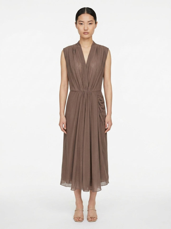 Noemie Habutai Silk Cupro Dress | Club21 Collection | Club21 - front