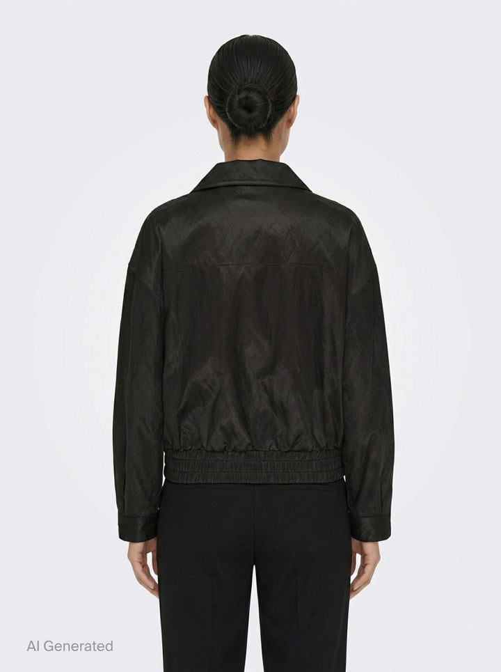 Steel Wire Cotton Rayon Coat | Club21 Collection | Club21 - back