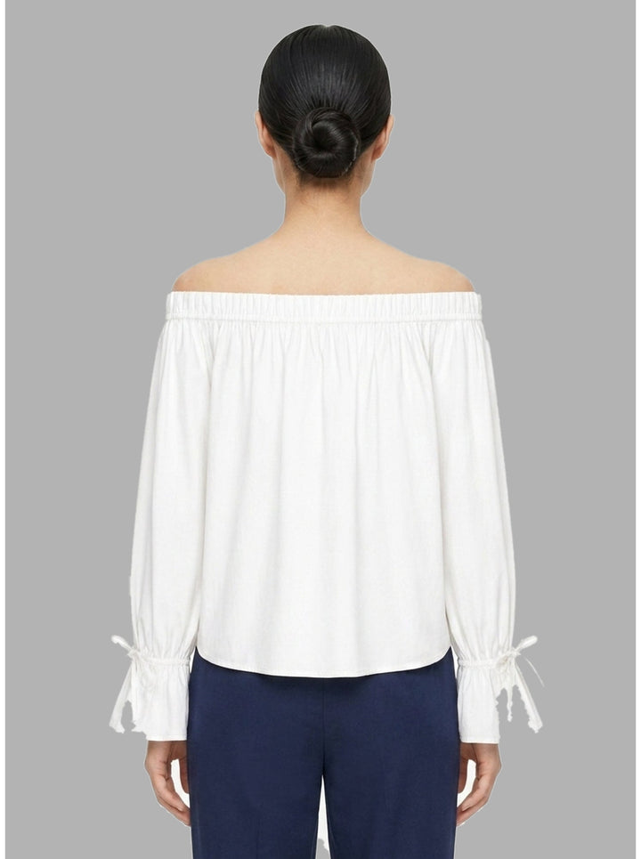 Structure Cotton Off-Shoulder Top | Club21 Collection | Club21 - back