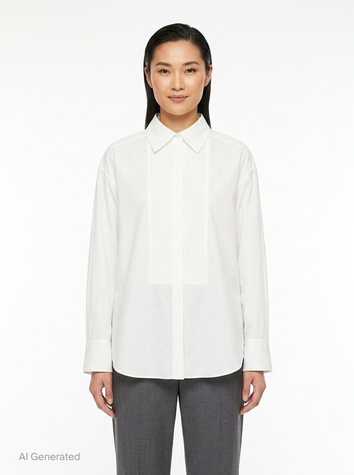 Vera Structure Cotton Shirt | Club21 Collection | Club21 - front