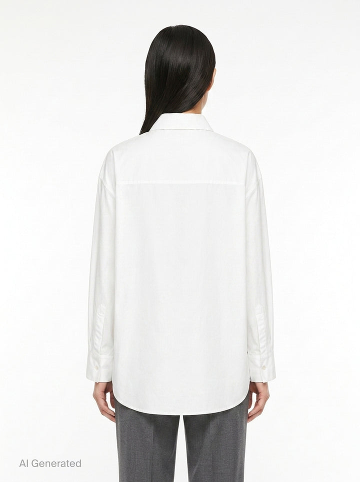 Vera Structure Cotton Shirt | Club21 Collection | Club21 - back