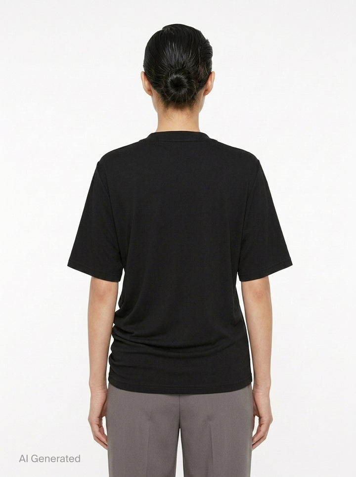 Willa High Stretch Mock Neck Top | Club21 Collection | Club21 - back