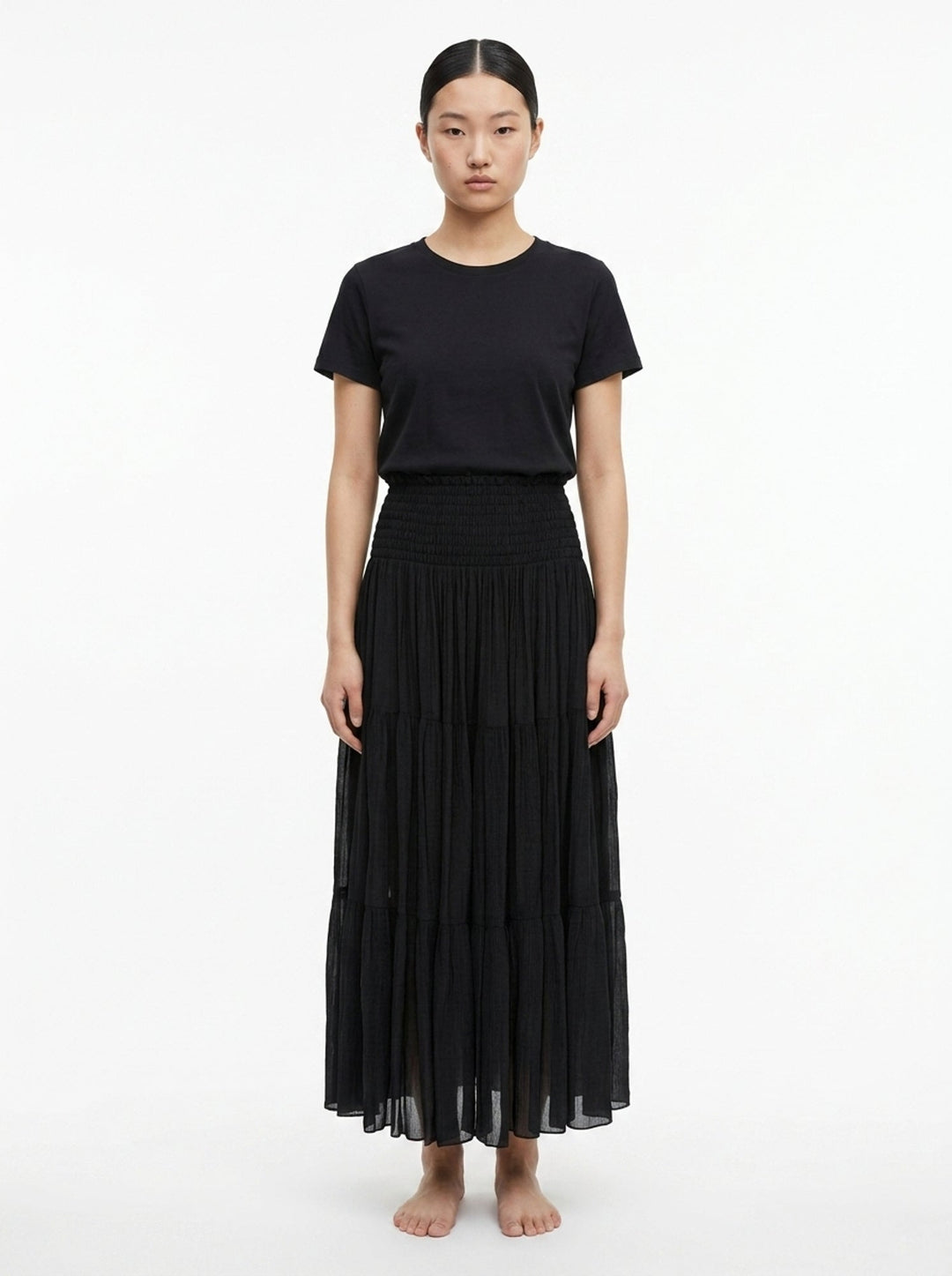Winkle Silk Mix Maxi Skirt | Club21 Collection | Club21 - front