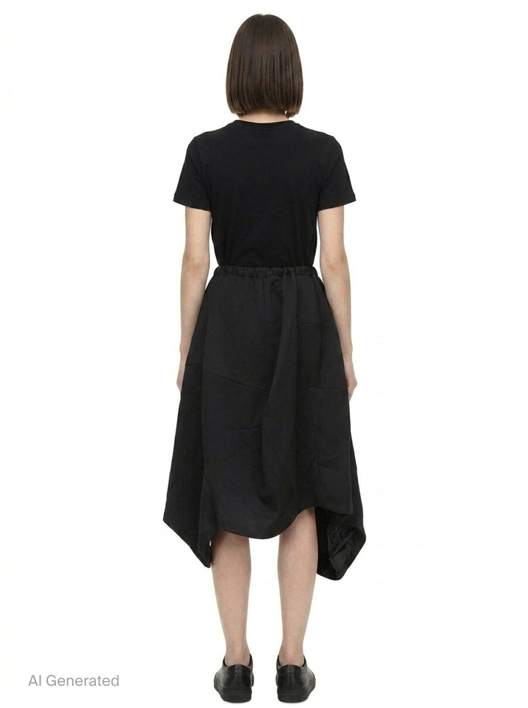 Balloon Skirt With Folded Panel | Comme des Garçons | Club21 - back