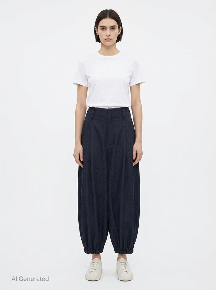 Barrel Silhouette Pants | Comme des Garçons Comme des Garçons | Club21 - front
