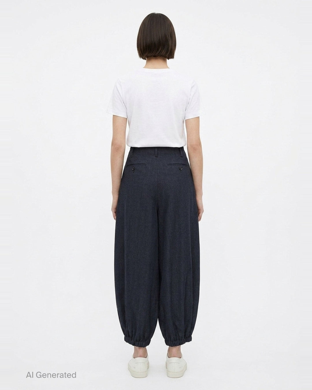Barrel Silhouette Pants | Comme des Garçons Comme des Garçons | Club21 - back