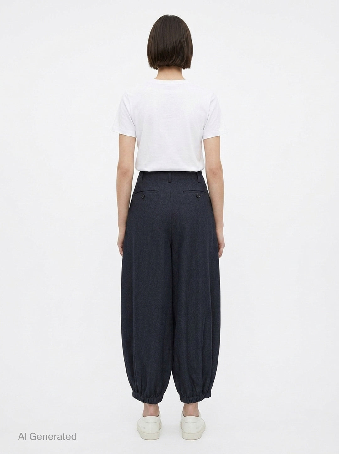 Barrel Silhouette Pants | Comme des Garçons Comme des Garçons | Club21 - back