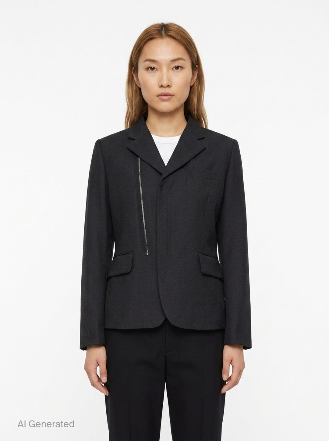 Collared Button-Up Jacket | Comme des Garçons Girl | Club21 - front