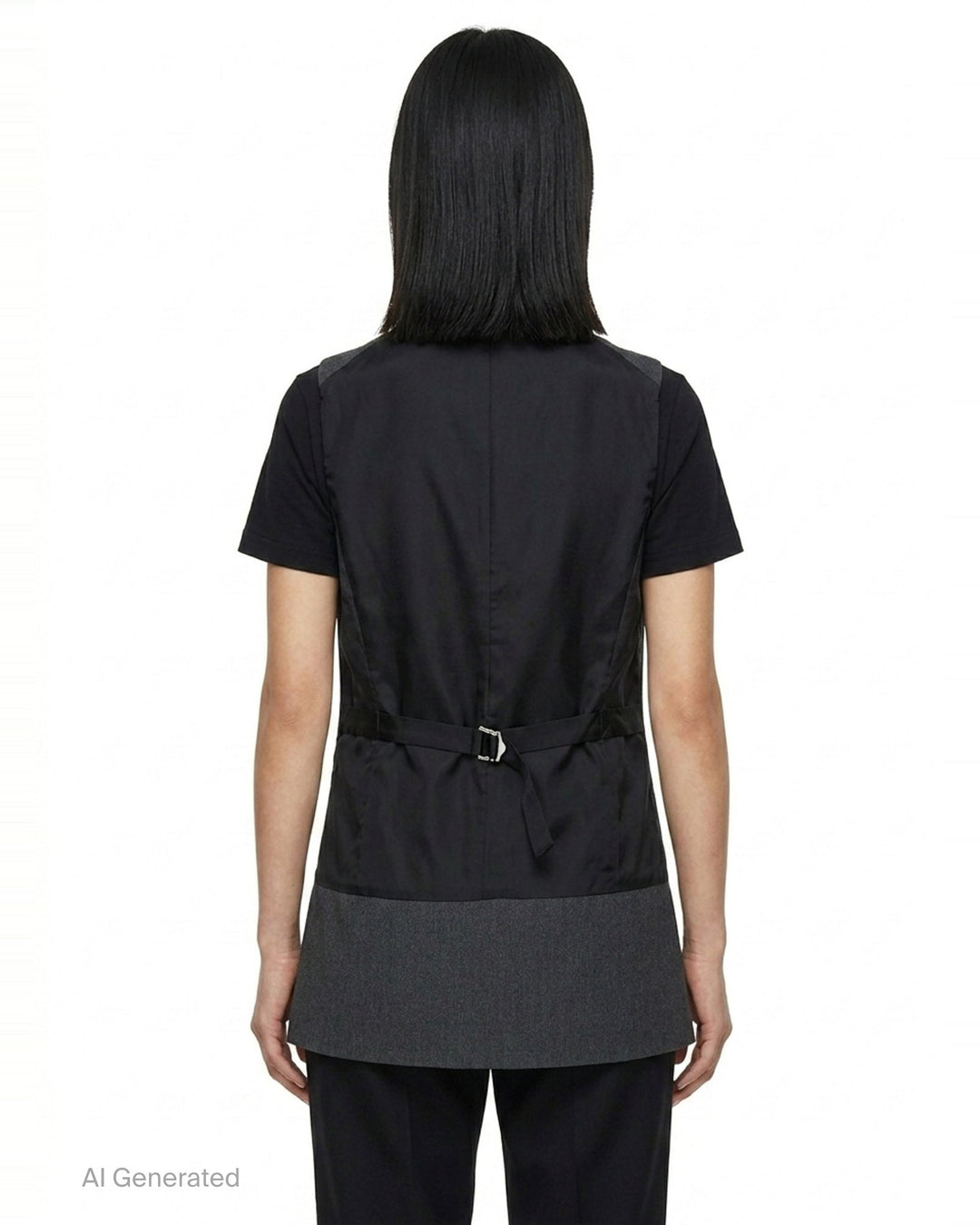 Longline Button Vest | Comme des Garçons Comme des Garçons | Club21 - back