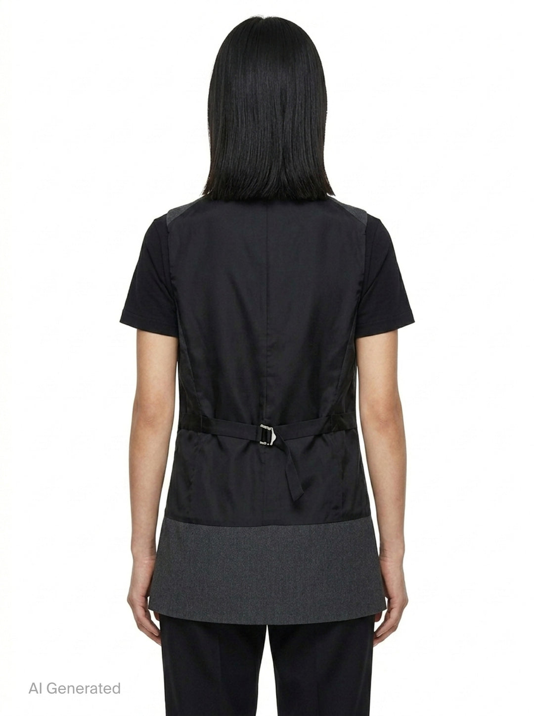 Longline Button Vest | Comme des Garçons Comme des Garçons | Club21 - back