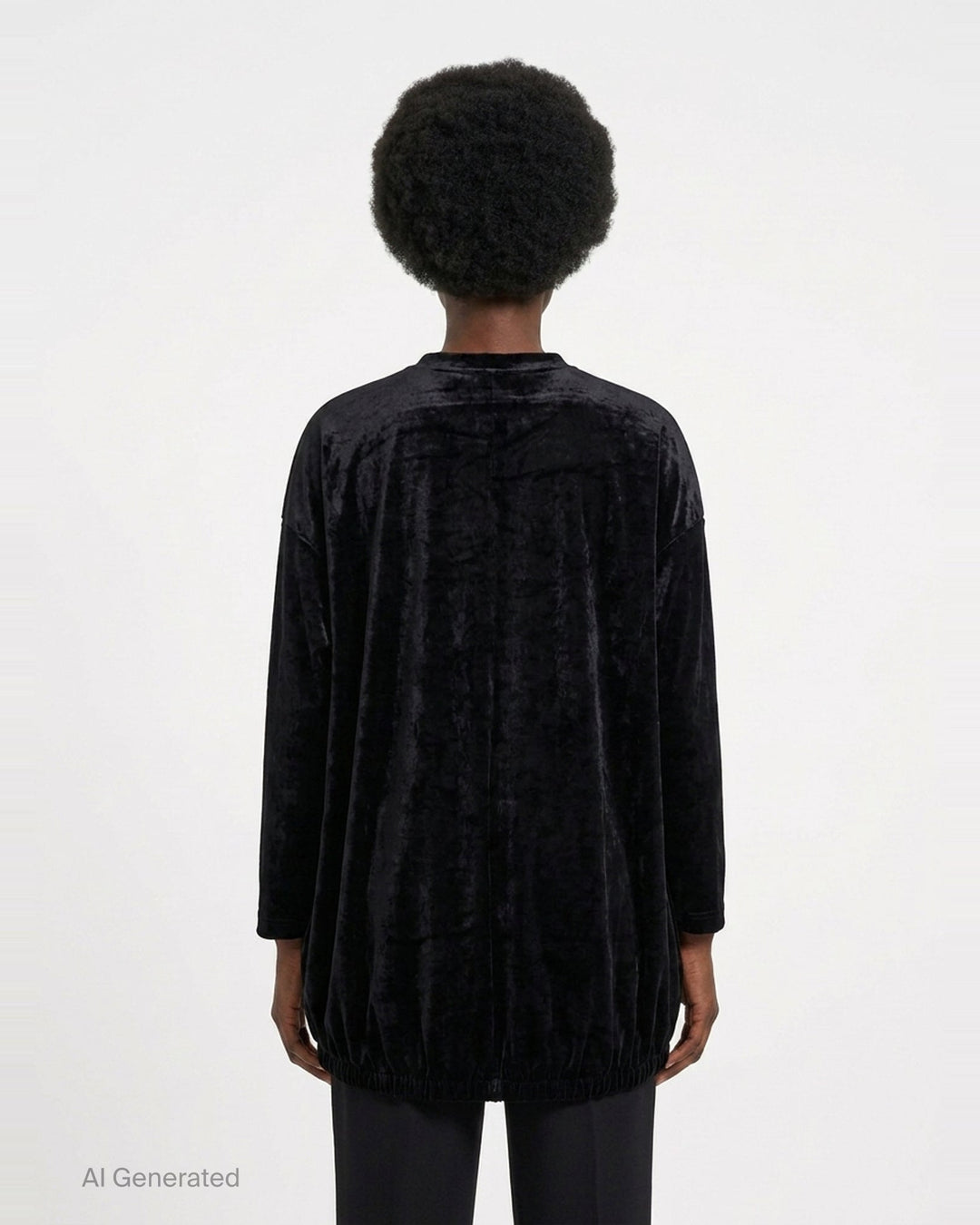 Oversized Layered Gathered Tee | Comme des Garçons | Club21 - back