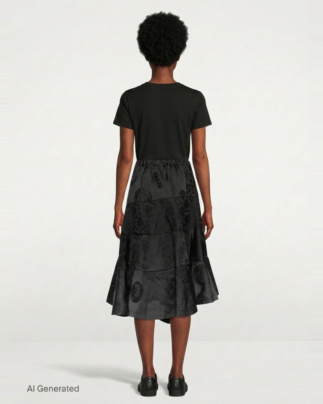 Polka Dot Midi Skirt | Comme des Garçons Girl | Club21 - back