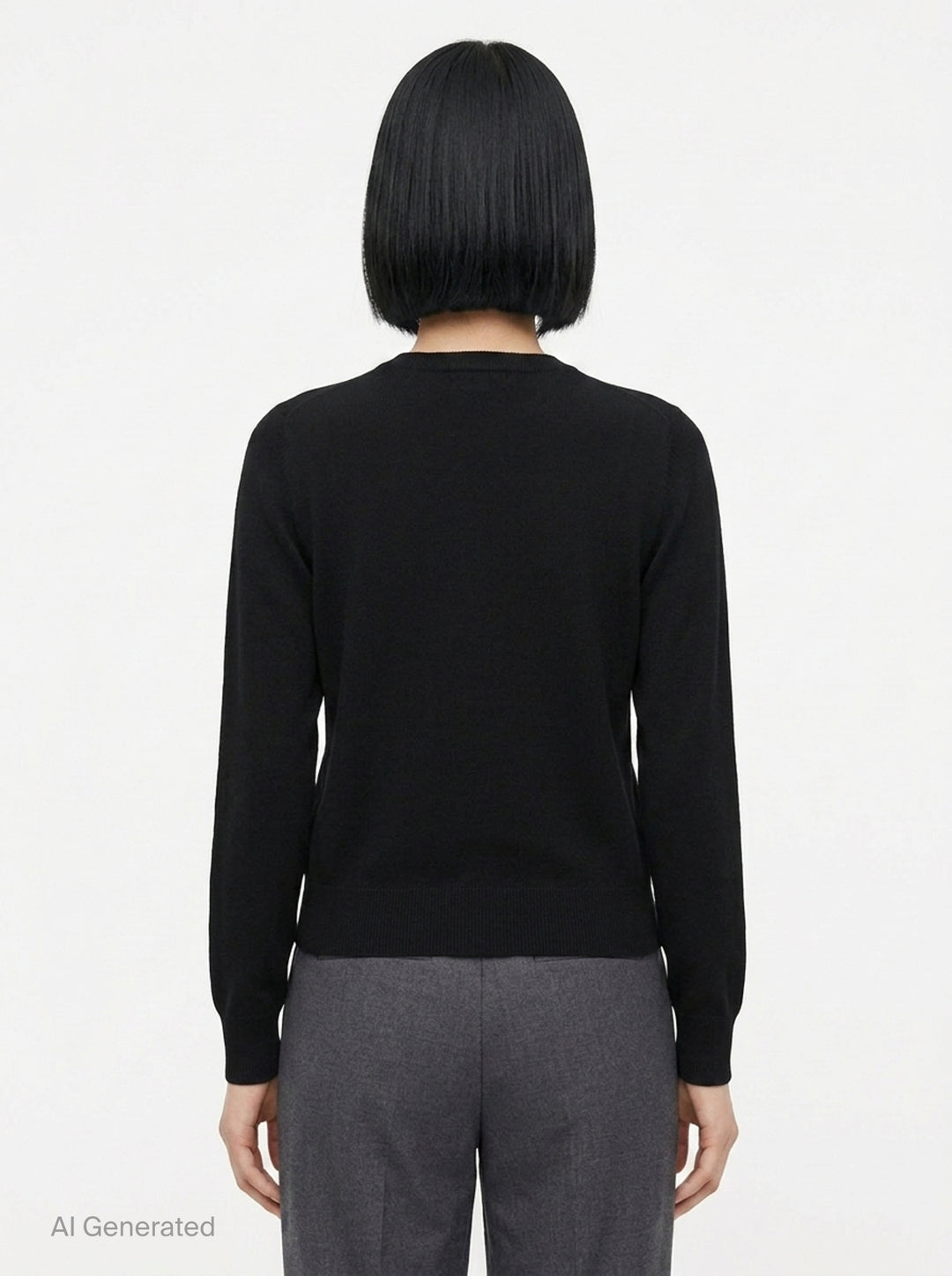 Rib Trim Button Cardigan | Comme des Garçons Comme des Garçons | Club21 - back