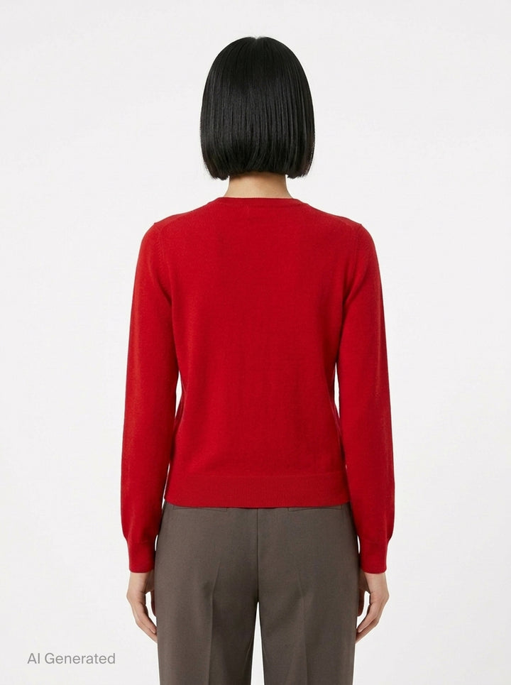 Rib Trim Button Cardigan | Comme des Garçons Comme des Garçons | Club21 - back