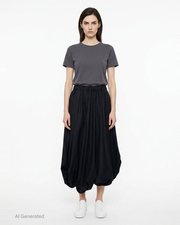 Wide-Leg Relaxed Pants | Comme des Garçons Girl | Club21 - front