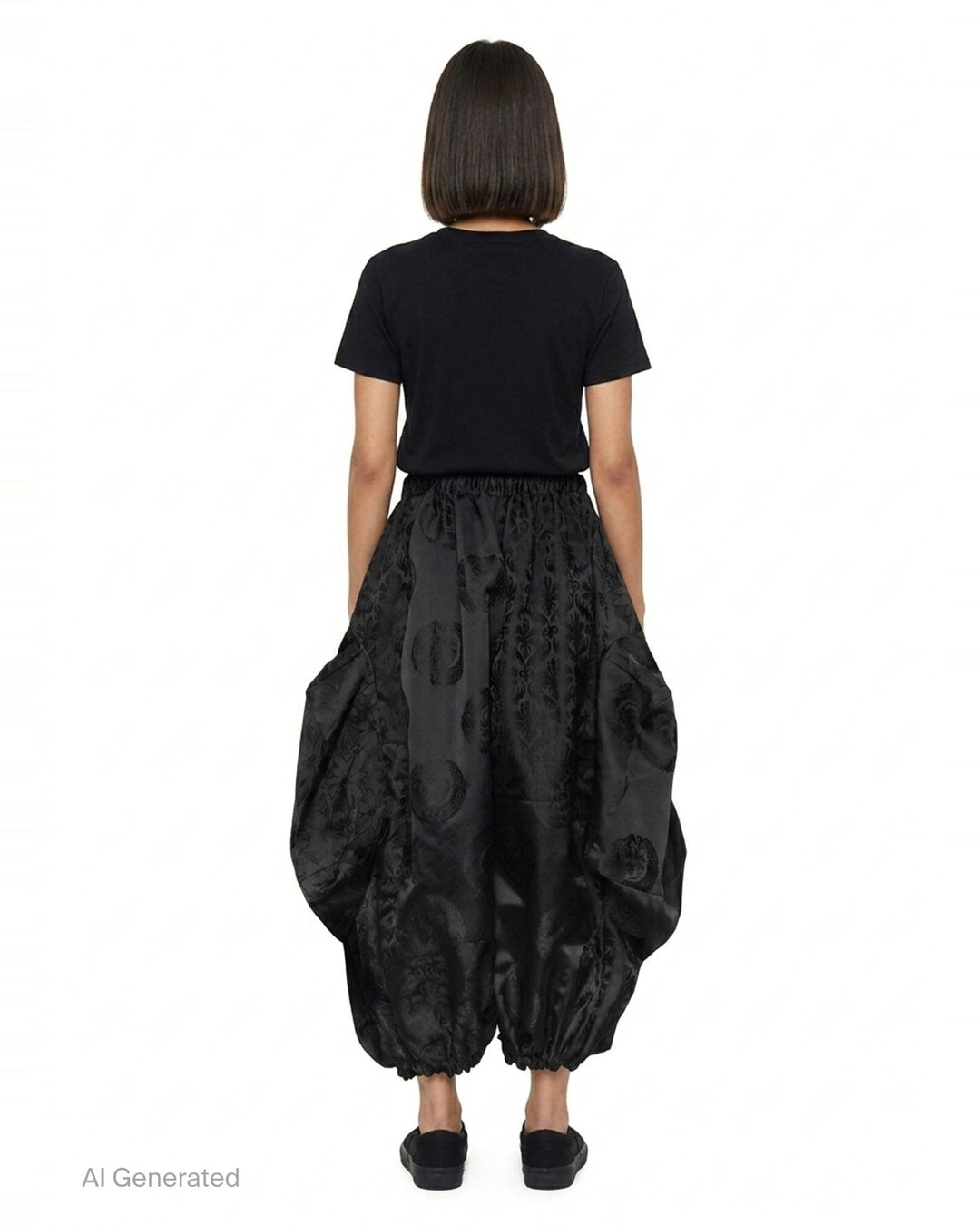 Wide-Leg Tailored Pants | Comme des Garçons | Club21 - back
