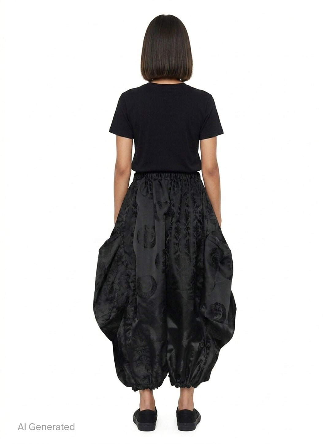 Wide-Leg Tailored Pants | Comme des Garçons | Club21 - back