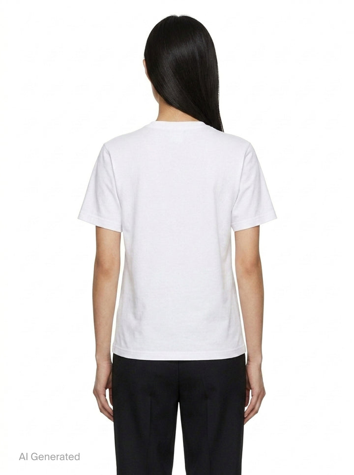 Bold Floral Graphic Tee | Comme des Garçons Girl | Club21 - back