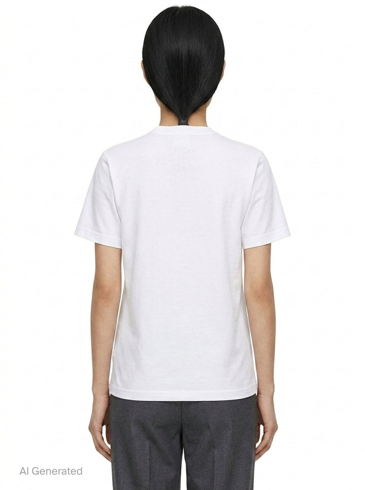 Girl Graphic Print Tee | Comme des Garçons Girl | Club21 - back