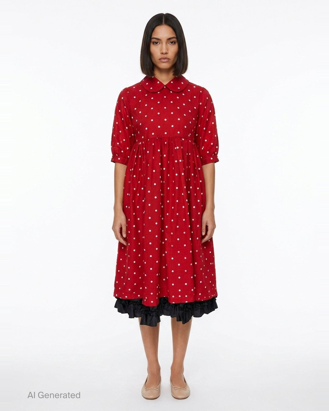 Oversized Polka Dot Dress | Comme des Garçons Girl | Club21 - front