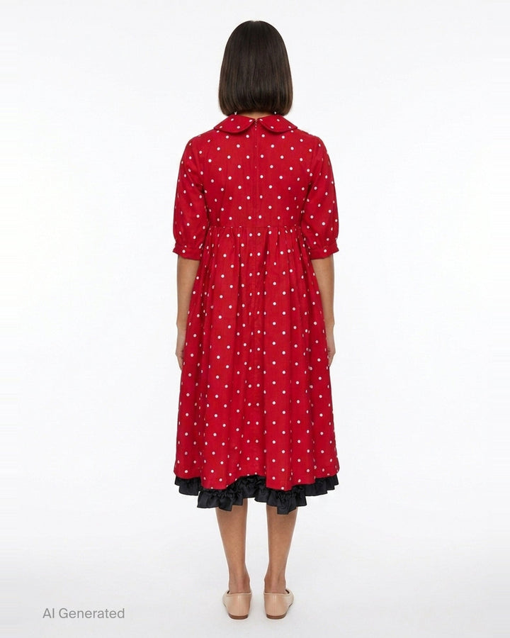 Oversized Polka Dot Dress | Comme des Garçons Girl | Club21 - back