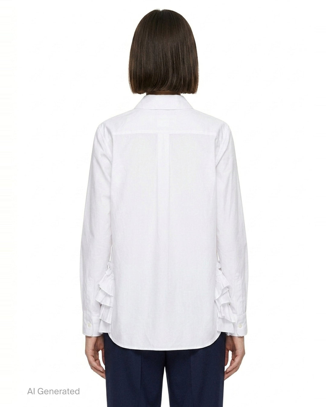 Ruffle Side Blouse | Comme des Garçons Girl | Club21 - back