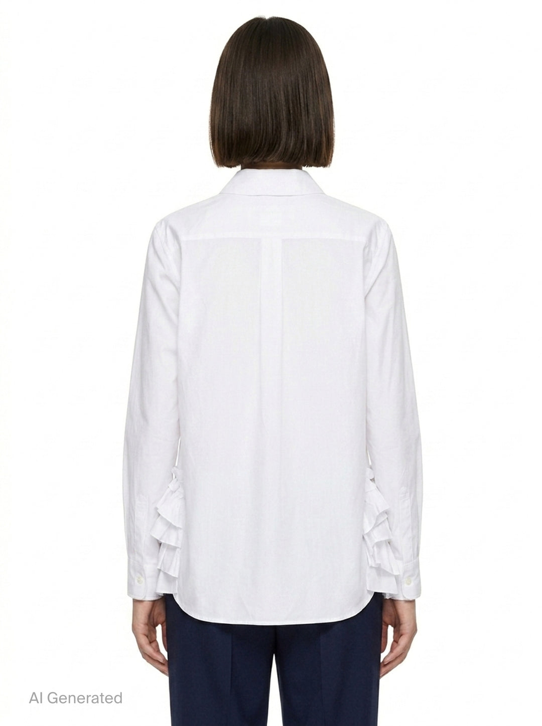 Ruffle Side Blouse | Comme des Garçons Girl | Club21 - back