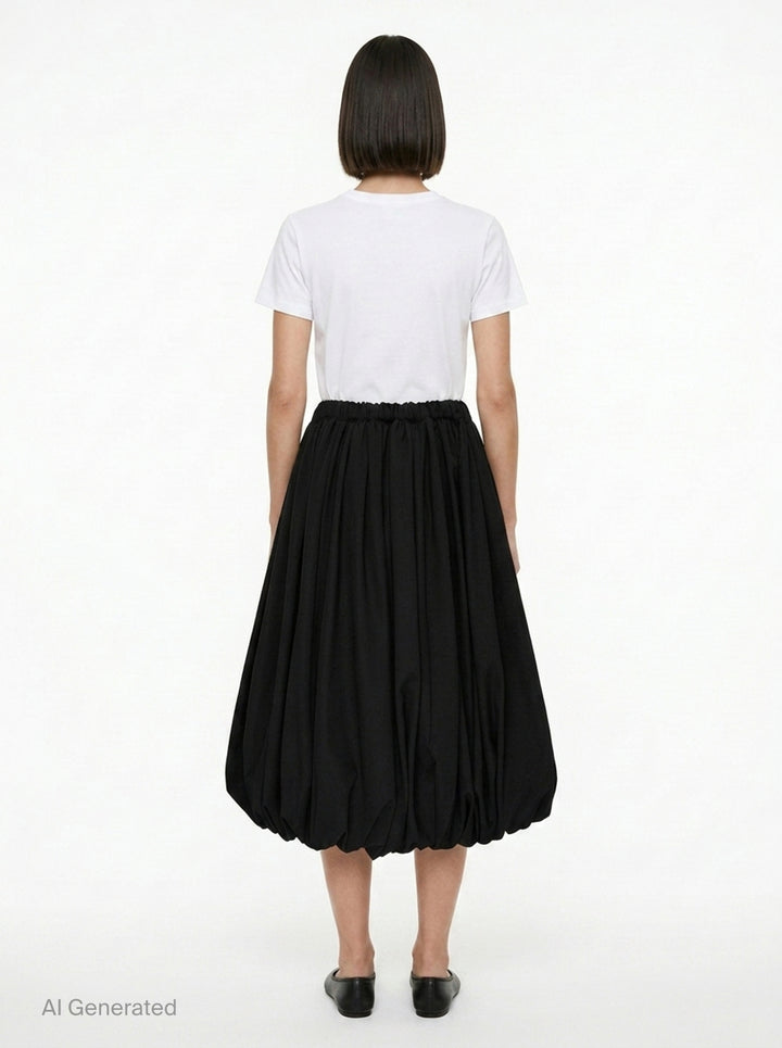 Sculptural Cocoon Skirt | Comme des Garçons | Club21 - back